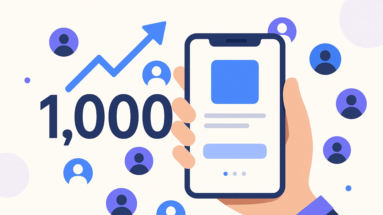 How to Get Your First 1,000 Mobile App Users